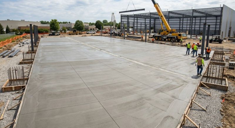 Commercial Slab Construction in Cumming, GA
