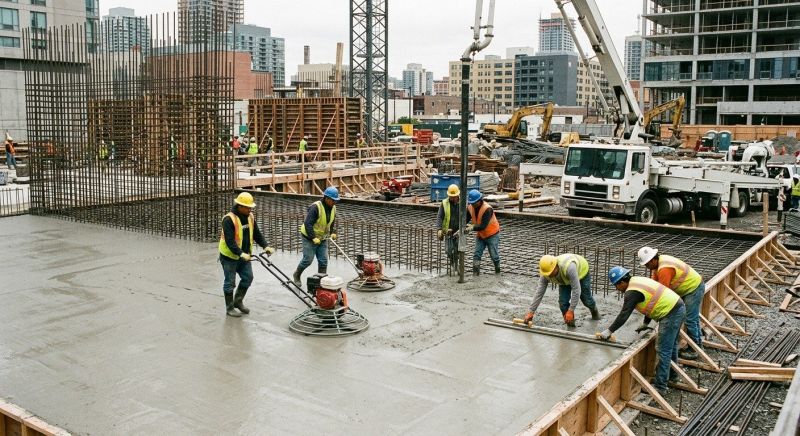 Commercial Slab Installation in Santa Rosa, CA