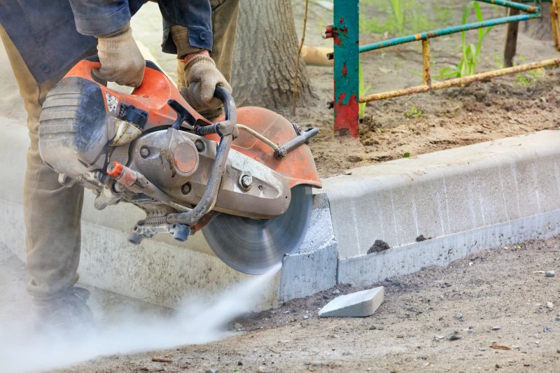 Concrete Curb Sawing in Corpus Christi, TX