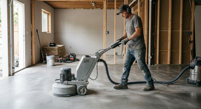 Garage Floor Smoothing in Corpus Christi, TX