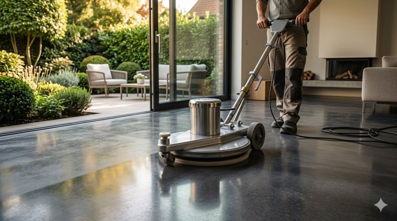 Patio Floor Polishing in Louisville, KY