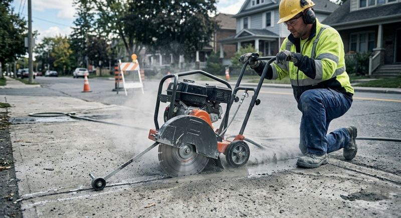 Walkway Cutting in Corpus Christi, TX